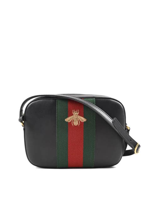 gucci bandolera negra|bolsas gucci mx.